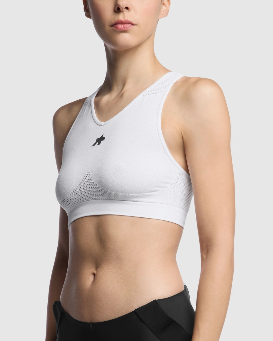ASSOS CROPPED P1 Naisten rintaliivit Valkoinen