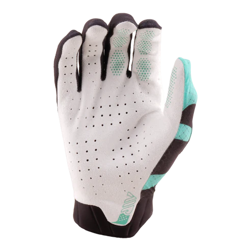 TROY LEE DESIGNS AIR CYCLOPS Carbon/Real Teal käsineet