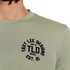 TROY LEE DESIGNSSKYLINE RIDE STAMPS Jersey Lyhythihainen Sage Sage