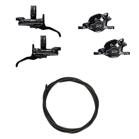 Pari SHIMANO XT M8200 XC 2-mäntäisiä jarruja.