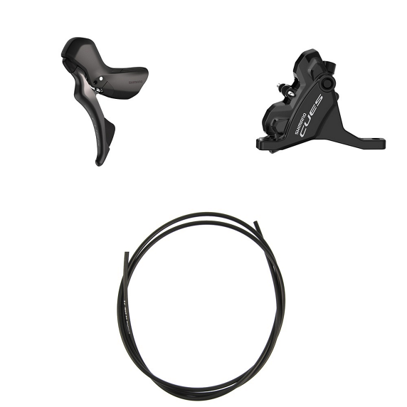 SHIMANO CUES U6030 Double Flatmount Discless vasen vipu ja etusatula