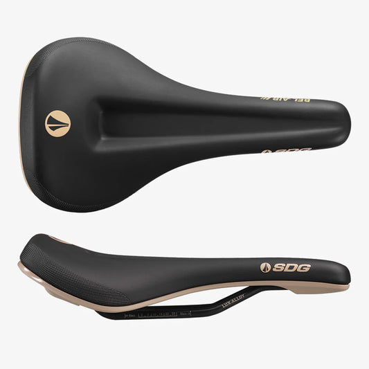 SDG BEL-AIR V3 MAX Rails Lux-Alloy Satula Musta/Beige