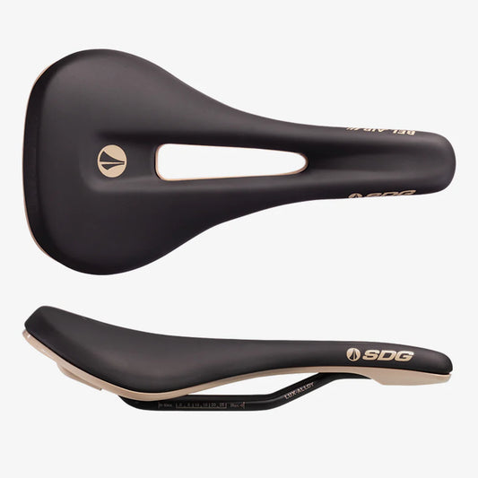 SDG BEL-AIR V3 OVERLAND Rails Lux-Alloy satula Musta/Beige