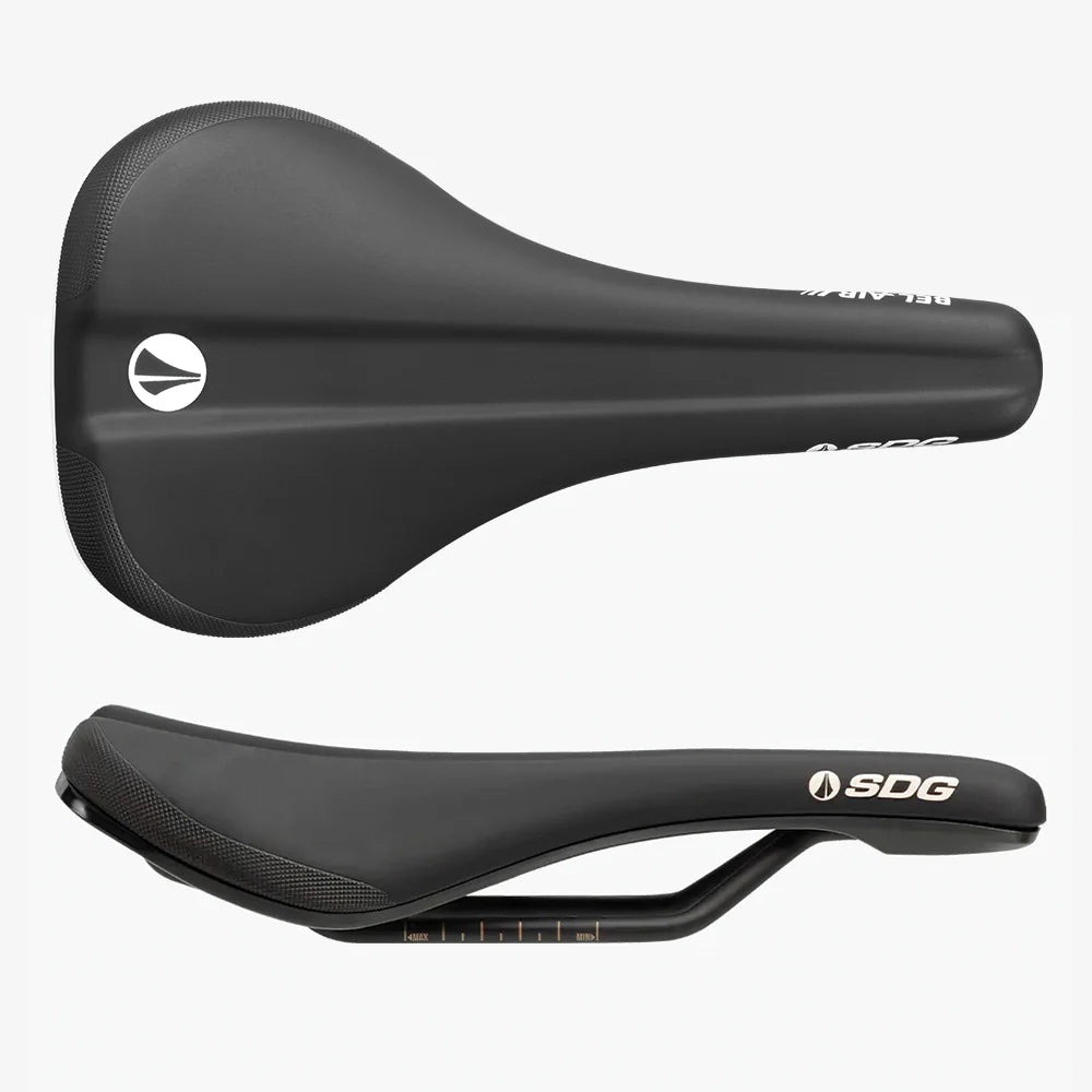 SDG BEL-AIR V3 Teräskiskot Satula Musta/Valkoinen