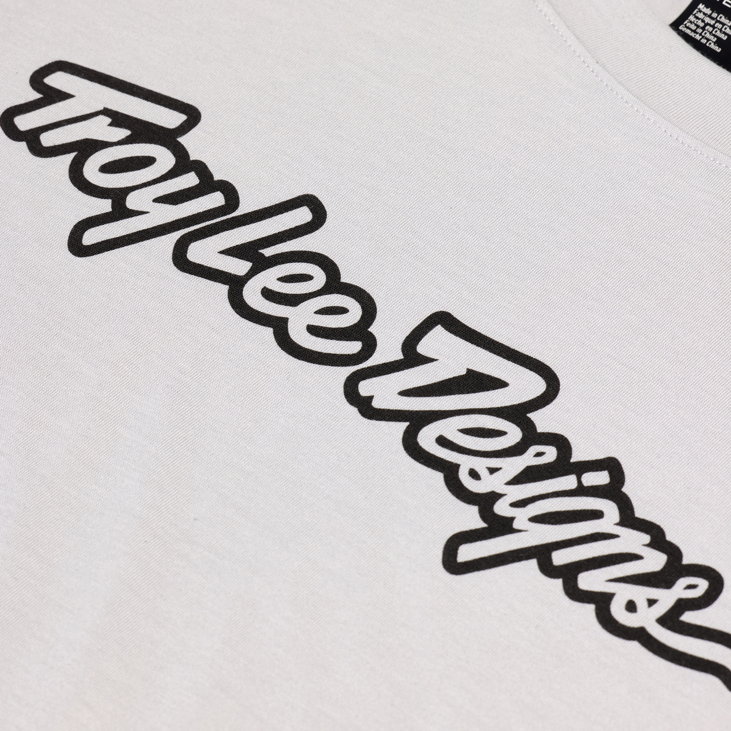 TROY LEE DESIGNS SKYLINE RIDE TEE SIGNATURE Jersey Lyhythihainen harmaa 2025