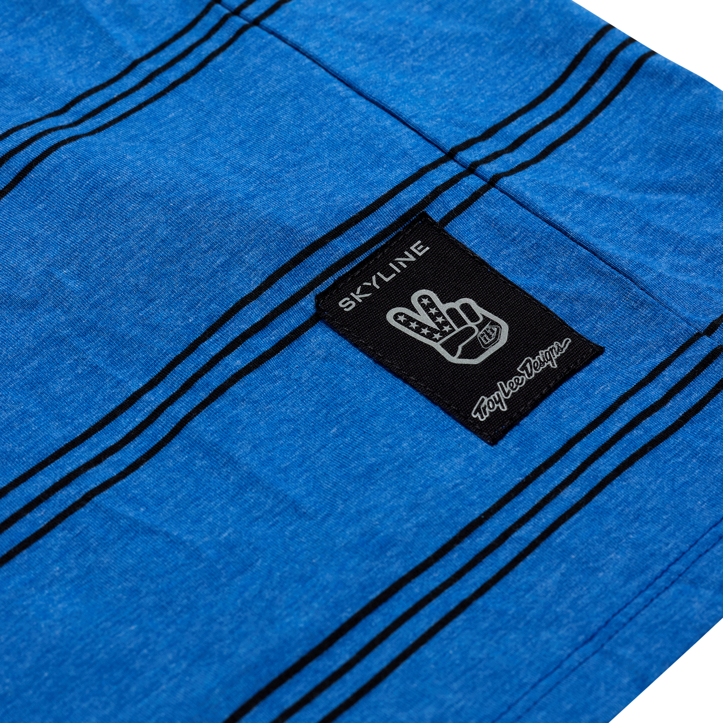 TROY LEE DESIGNS SKYLINE RIDE TEE WASH OUT Jersey Lyhythihainen sininen 2025
