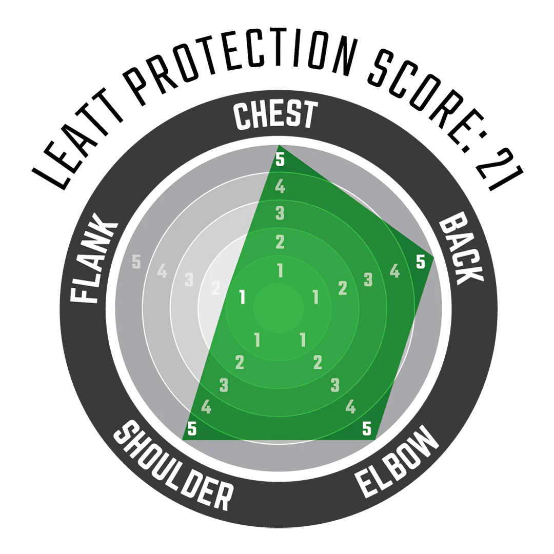 LEATT 3DF AIRFIT EVO Suojaliivi Musta