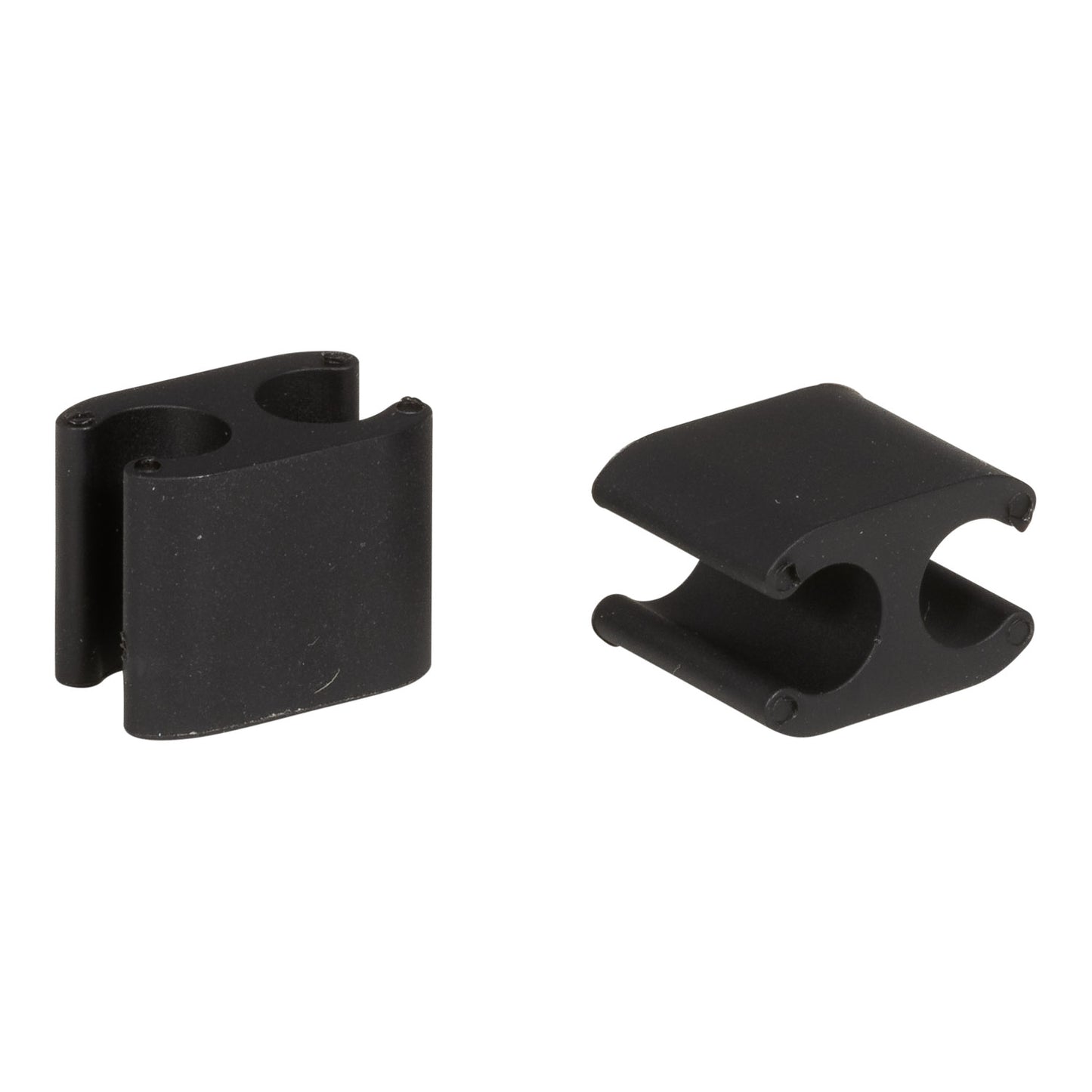 10 kpl ELVEDES-kaapeleiden klipsit Duo Musta 5mm/2.5mm DI2 -paketti