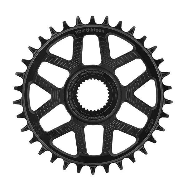 E-THIRTEEN HELIX RACE E-SPEC 11/12V Direct Mount Bosch Gen4 13mm Offset Mono ketjupyörä Musta