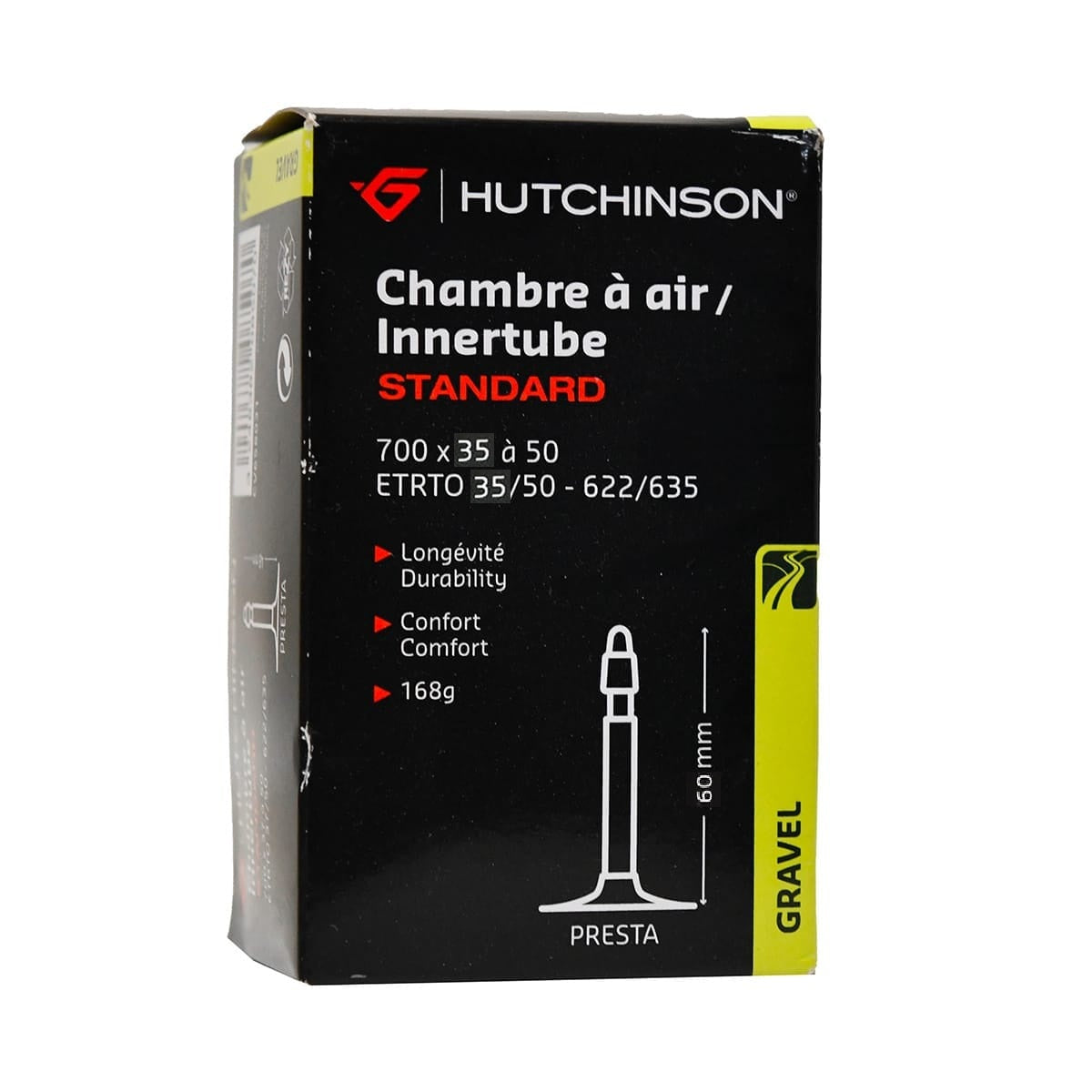 HUTCHINSON STANDARD GRAVEL sisäkumi 700x35/50 PRESTA