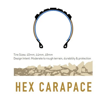 ENVE HEX Carapace 700x40 -rengas