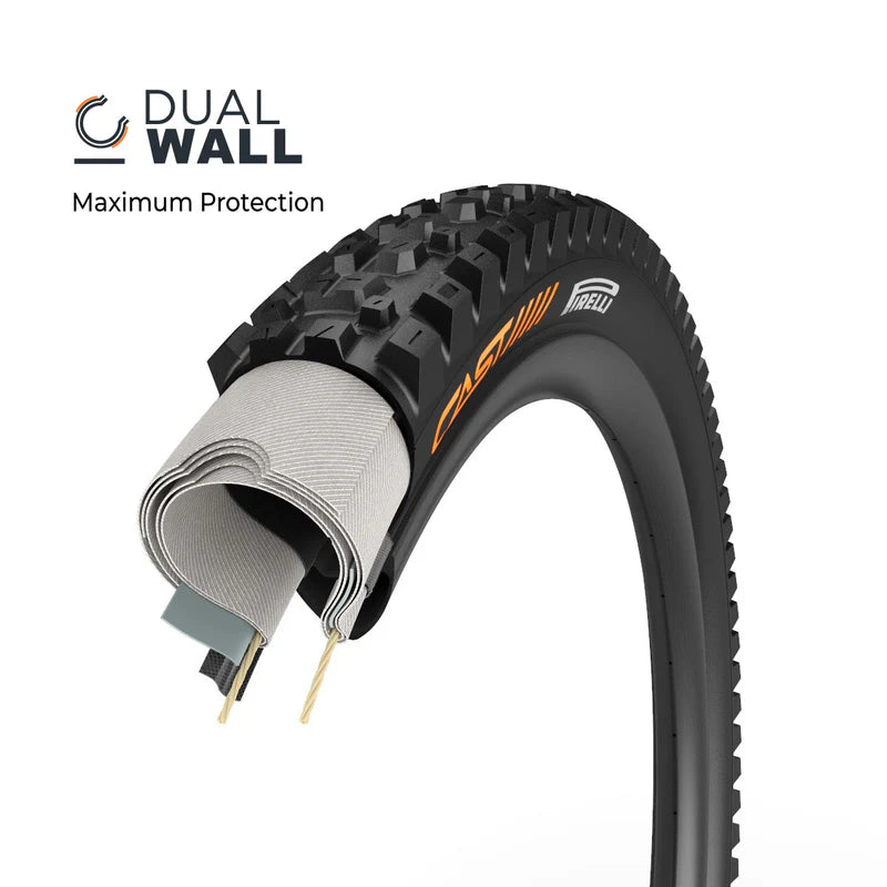 CAST PROTAGONIST 29x2.40 DualWall Smart Evo DH Tubeless Ready -rengas CAST PROTAGONIST 29x2.40 DualWall Smart Evo DH Tubeless Ready -rengas