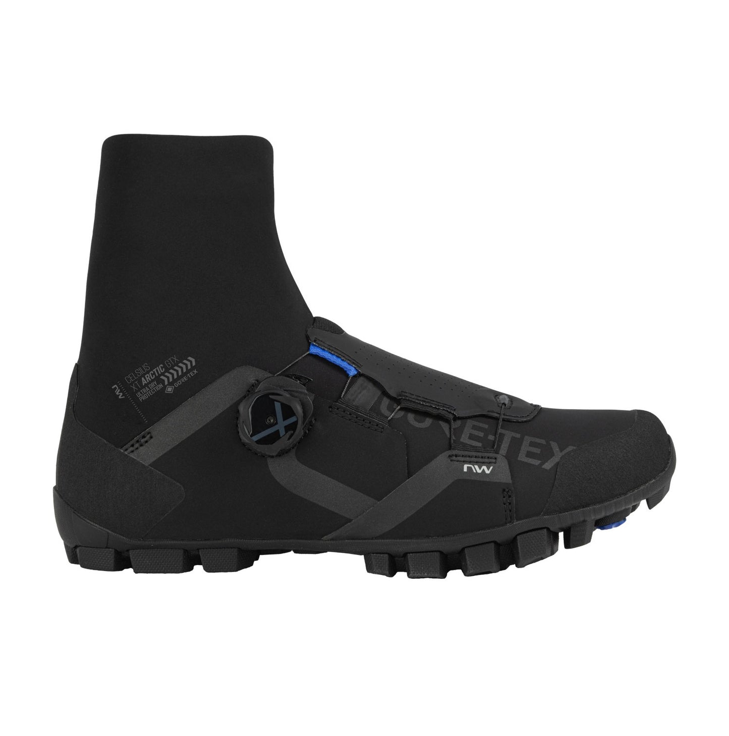 NORTHWAVE CELSIUS XT ARTIC GTX WINTER MTB saappaat Musta