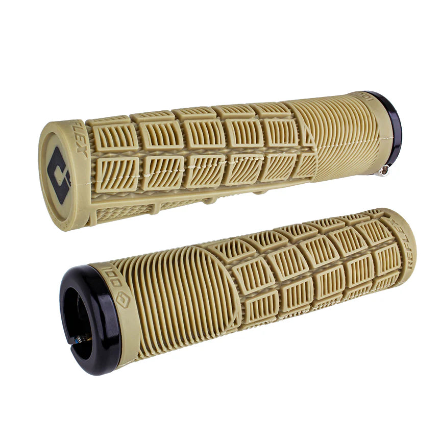 ODI REFLEX V2.1 Lock-on kahvat 135 mm Beige