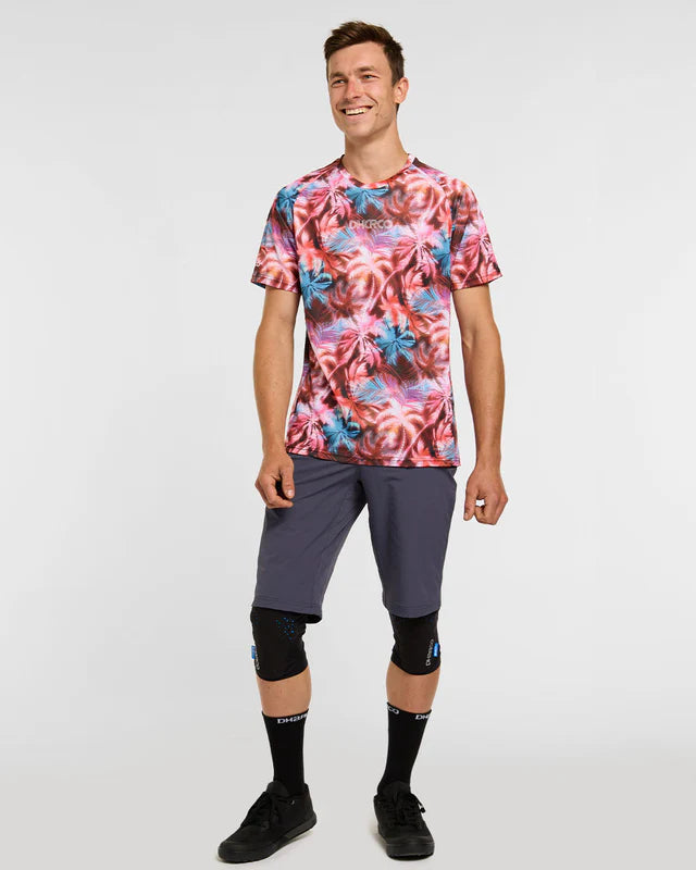 DHARCO NEBULA lyhythihainen Jersey vaaleanpunainen