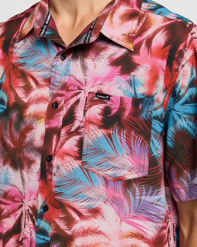 DHARCO TECH NEBULA lyhythihainen vaaleanpunainen paita