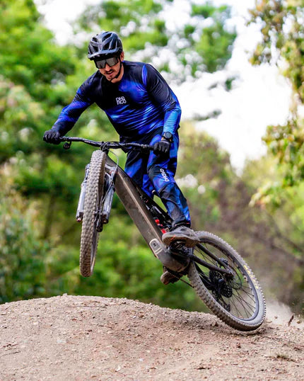 DHARCO RACE VORTEX pitkähihainen trikoo musta/violetti