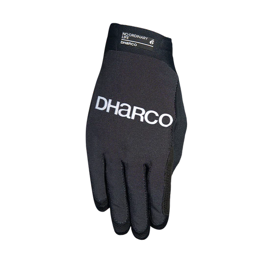 DHARCO RACE Junior MTB hanskat musta