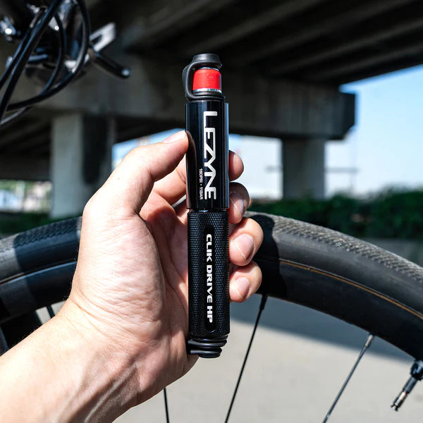LEZYNE HP CLICK DRIVE -käsipumppu musta