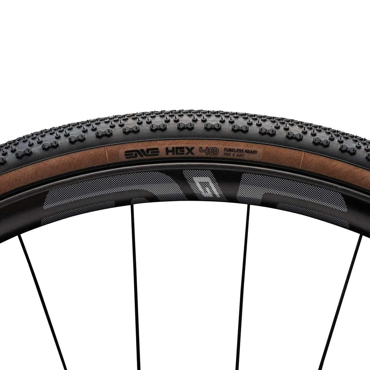 ENVE HEX 700x40 Tubeless Ready Beige -rengas ENVE HEX 700x40 Tubeless Ready Beige -rengas