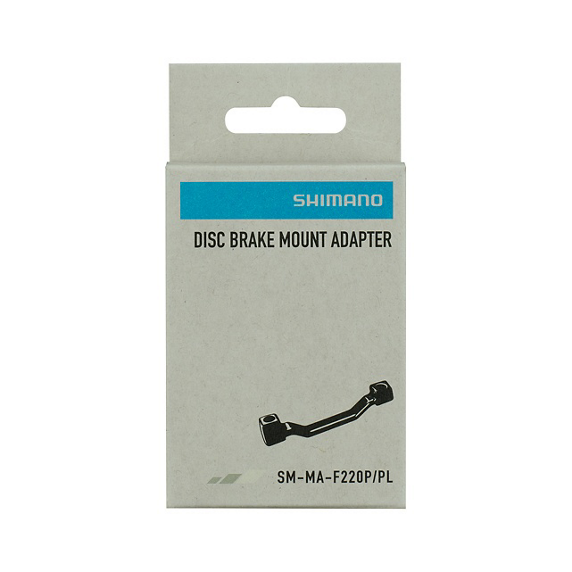 SHIMANO SM-MA-F220P/PL 220mm (+17mm) etu-/takasatulan PM/PM-sovitin PM/PM-sovitin