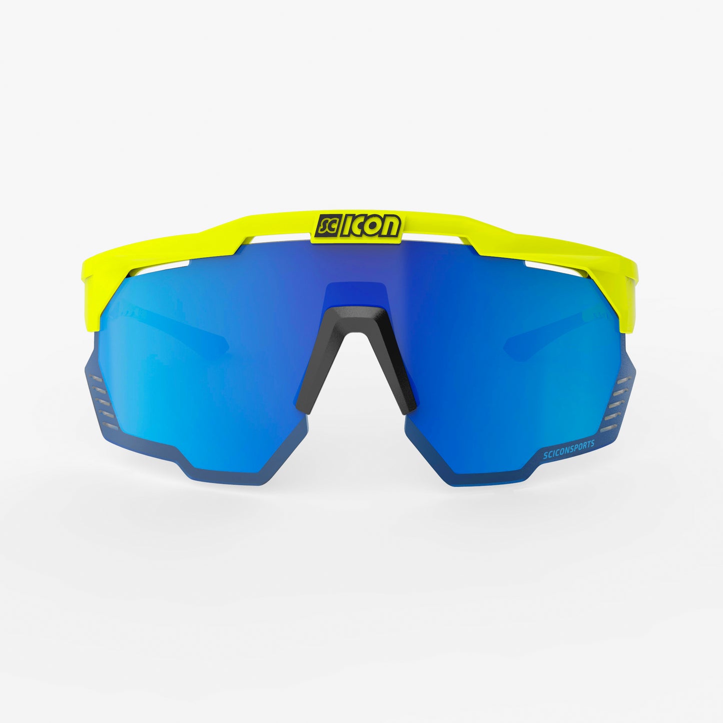 Suojalasit SCICON AEROSHADE KUNKEN Fluo Keltainen Multimirror Sininen