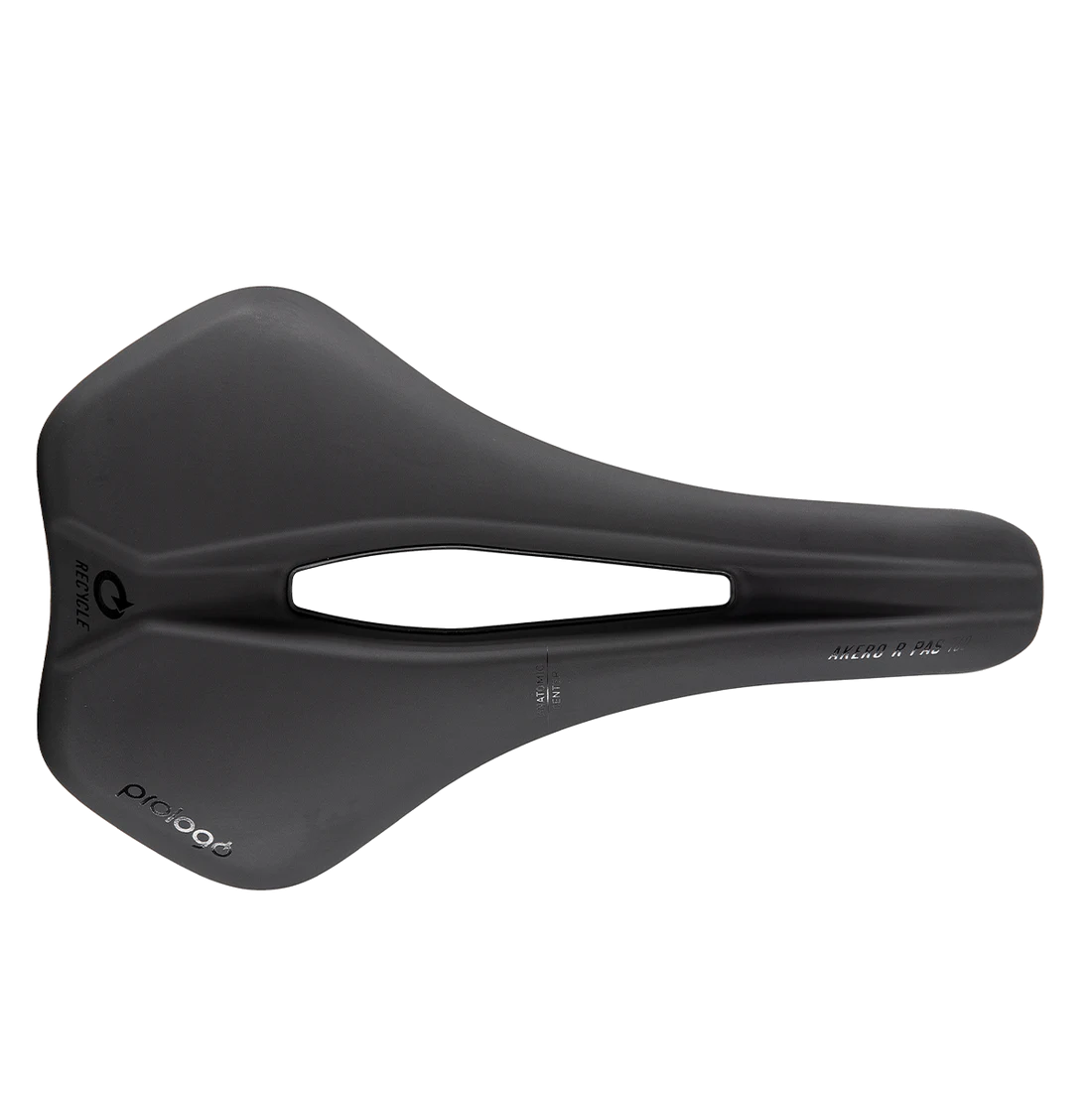 Satula PROLOGO AKERO R RECYCLED PAS Teräskiskot 160mm