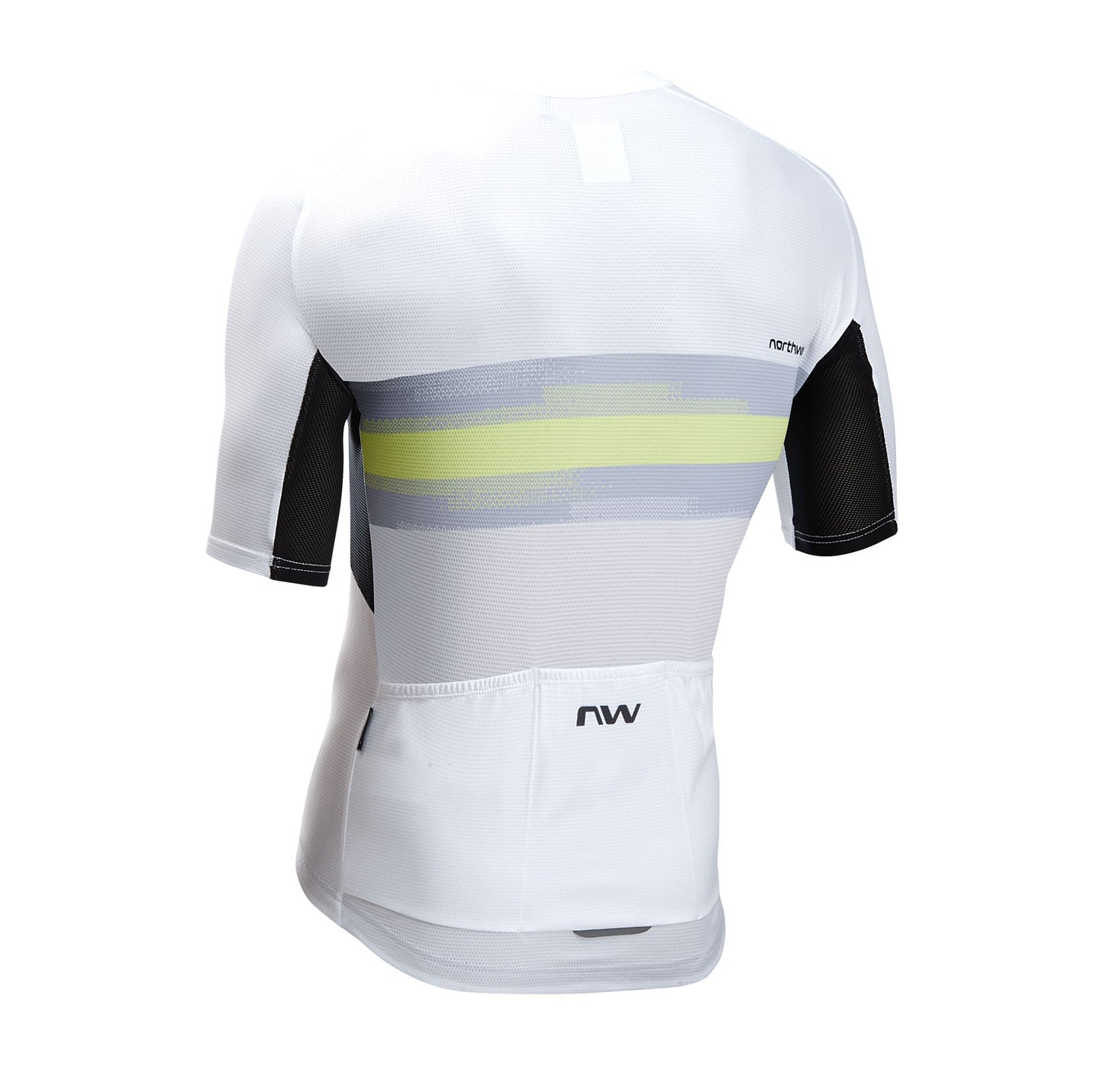 NORTHWAVE FORCE EVO lyhythihainen trikoo Valkoinen/vihreä