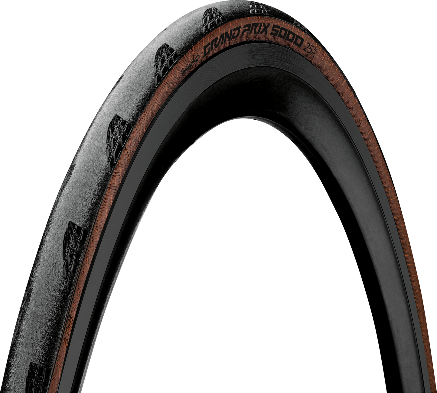 CONTINENTAL GRAND PRIX 5000 700c Tubetype Ruskea rengas