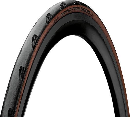 CONTINENTAL GRAND PRIX 5000 700c Tubetype Ruskea rengas