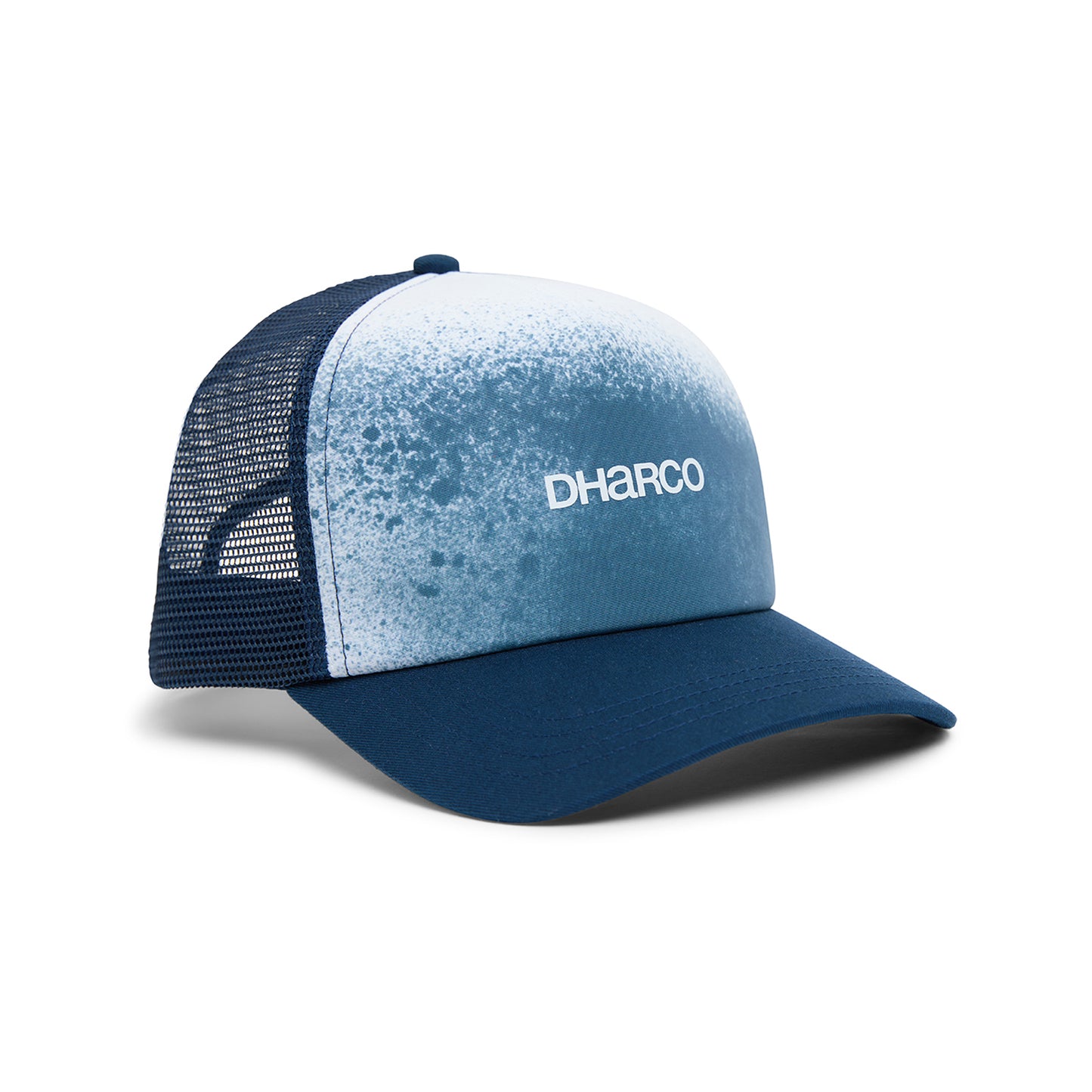 DHARCO CURVED PEAK TRUCKER NU WAVE lippis sininen