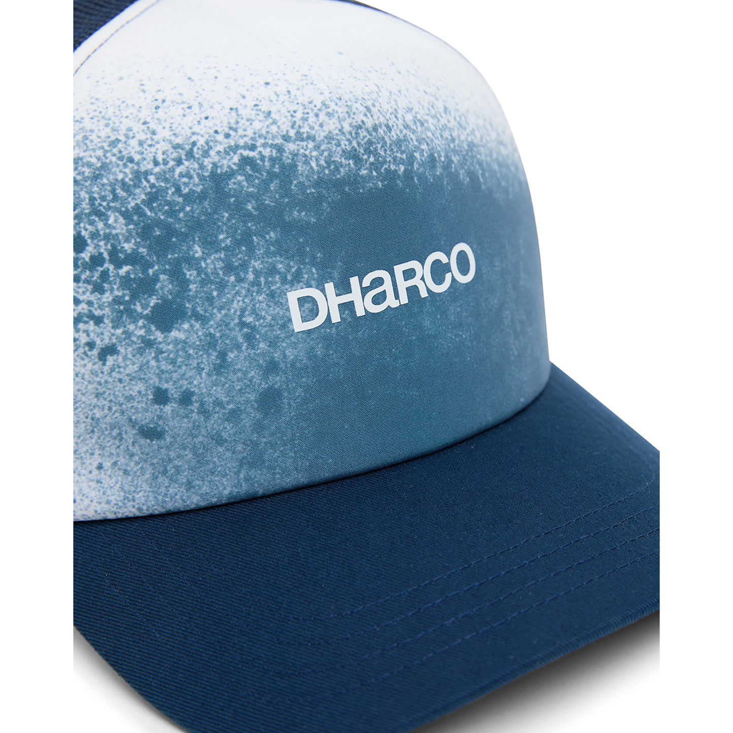 DHARCO CURVED PEAK TRUCKER NU WAVE lippis sininen