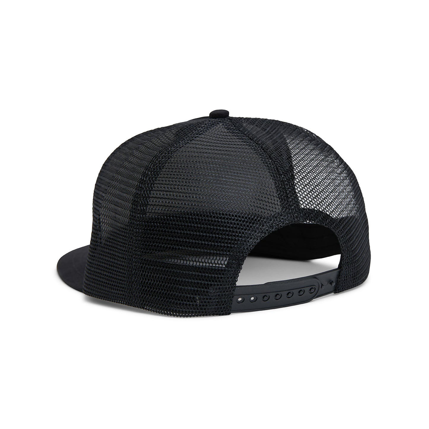 DHARCO FLAT BRIM TRUCKER RIPPIN JA SIPPIN lippis musta