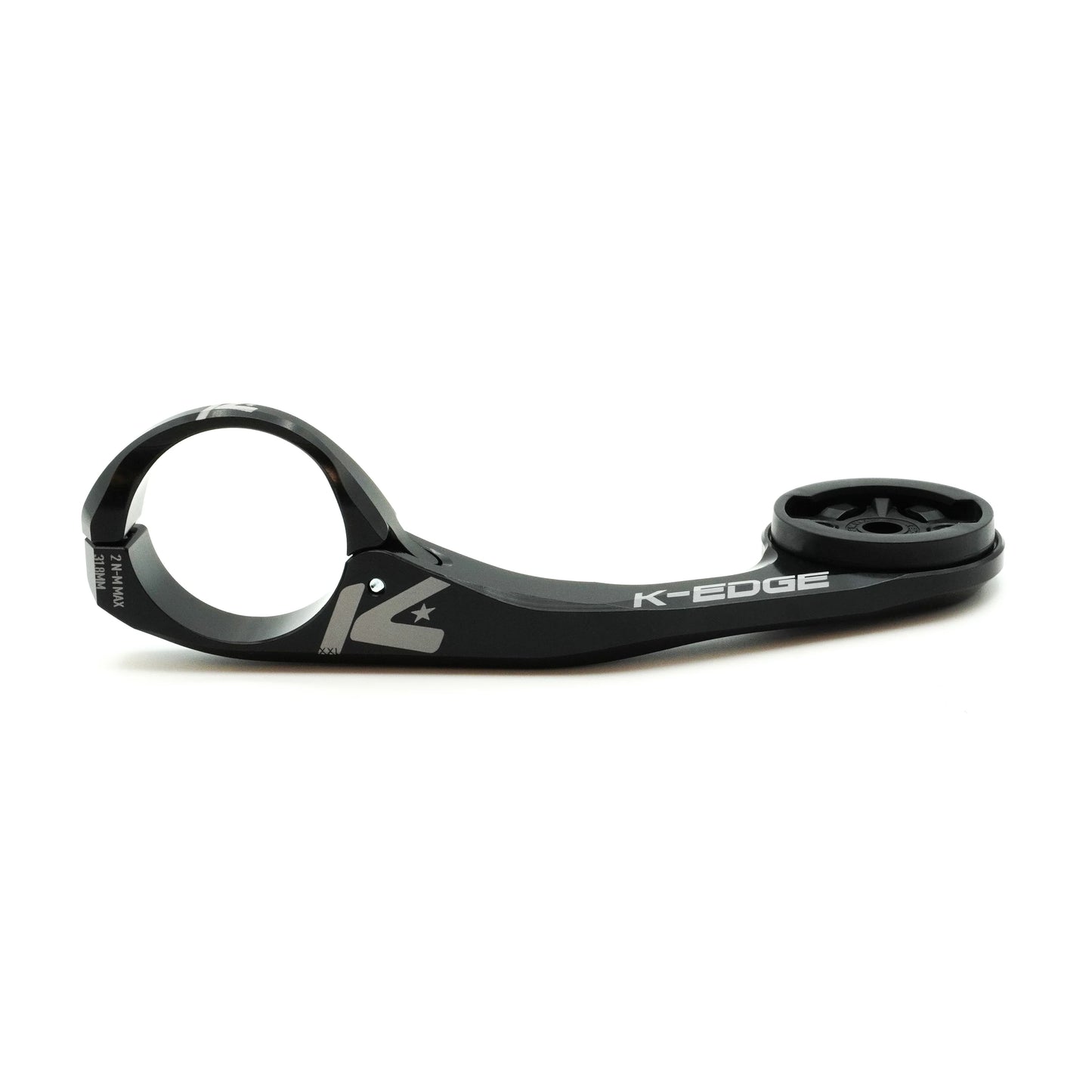 K-EDGE GARMIN MAX XXL 31.8mm ohjaustankokiinnitys musta