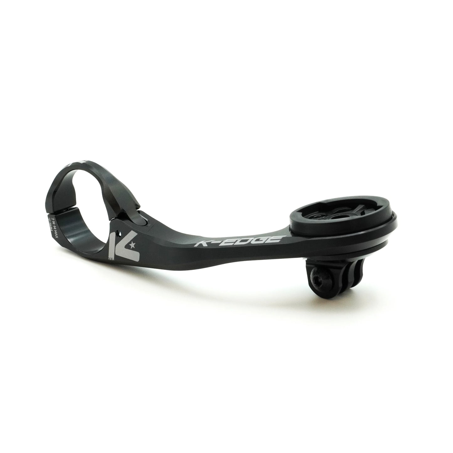 K-EDGE GARMIN MAX XXL Combo -ohjaustankokiinnitys 31,8 mm musta