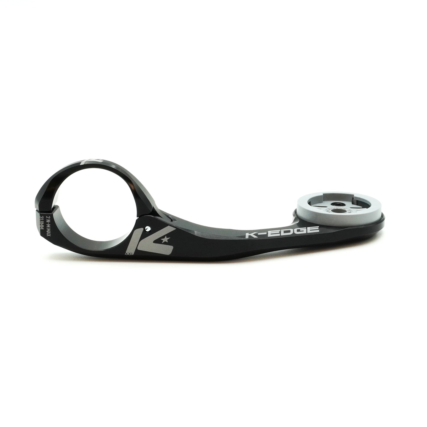 Ohjaustangon tuki K-EDGE WAHOO MAX XXL 31.8mm Musta