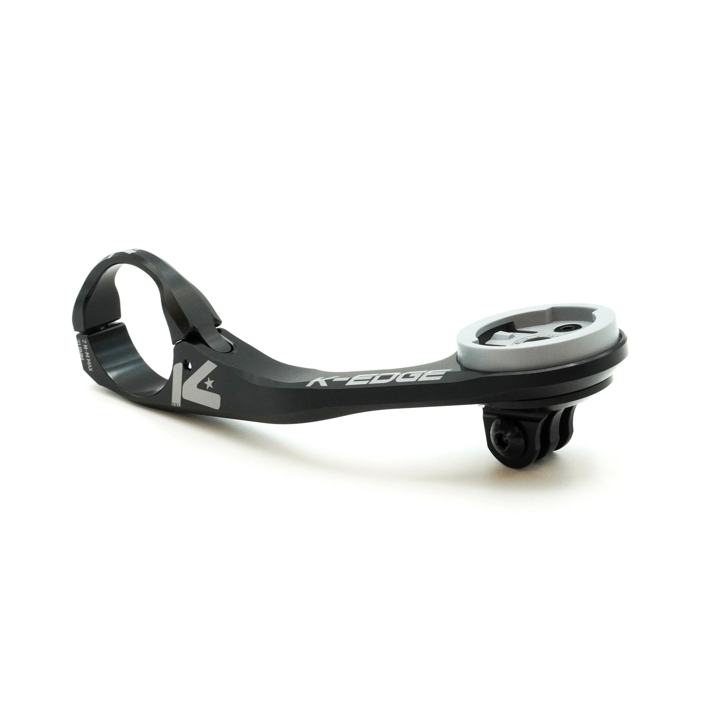 Ohjaustangon tuki K-EDGE WAHOO MAX XXL Combo 31.8mm Musta