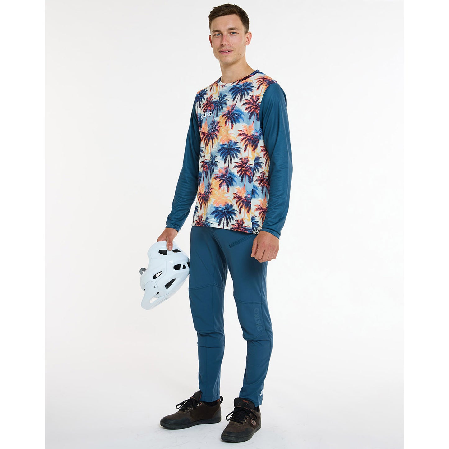 DHARCO GRAVITY VENICE BEACH Pitkähihainen Jersey Sininen