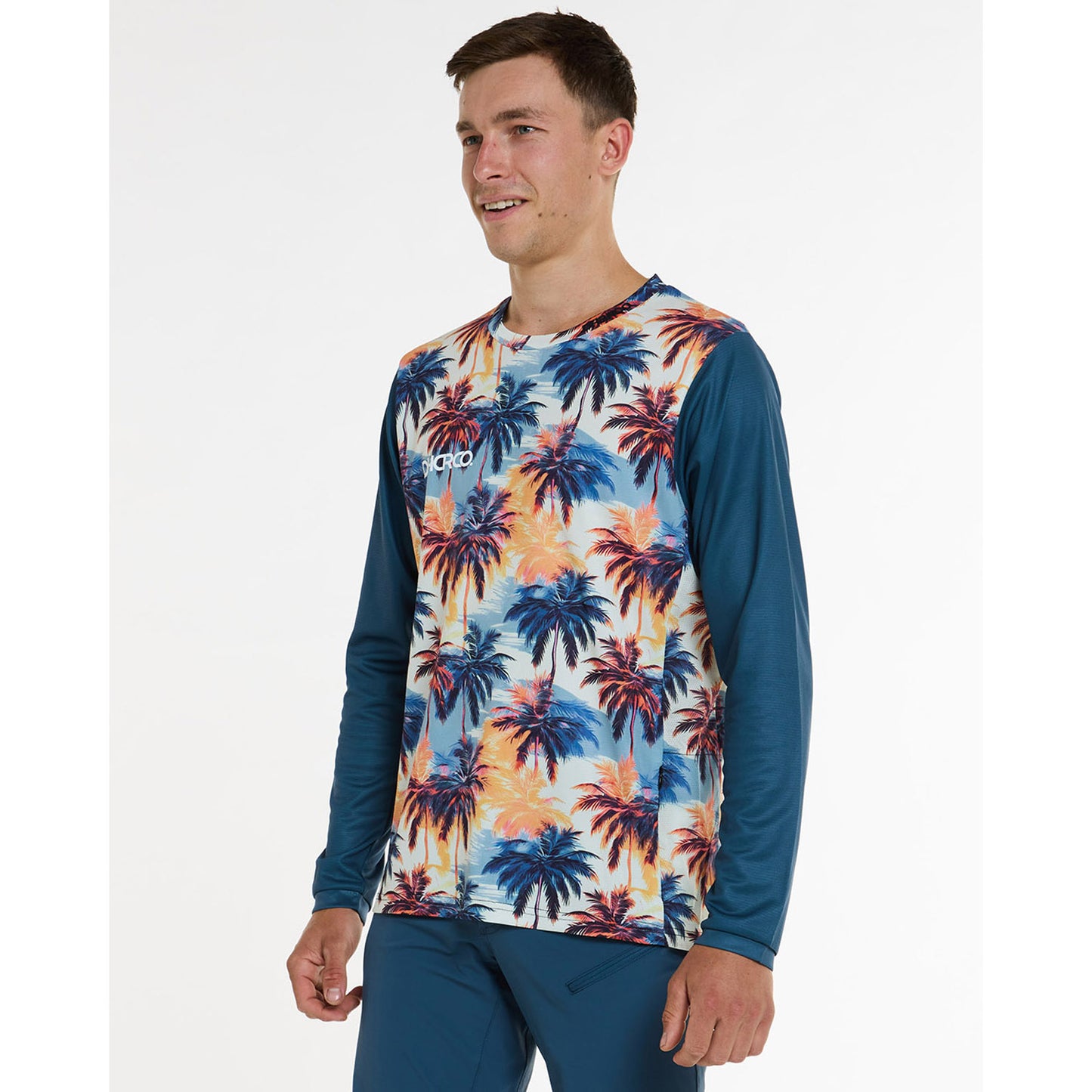 DHARCO GRAVITY VENICE BEACH Pitkähihainen Jersey Sininen