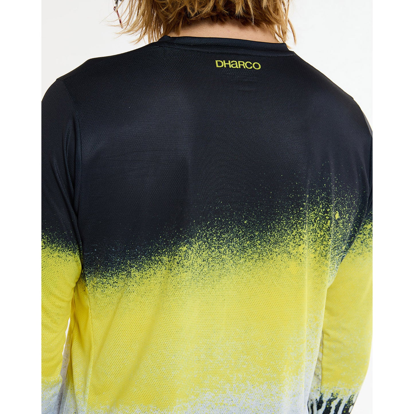 DHARCO ACID RAIN pitkähihainen trikoo musta/keltainen