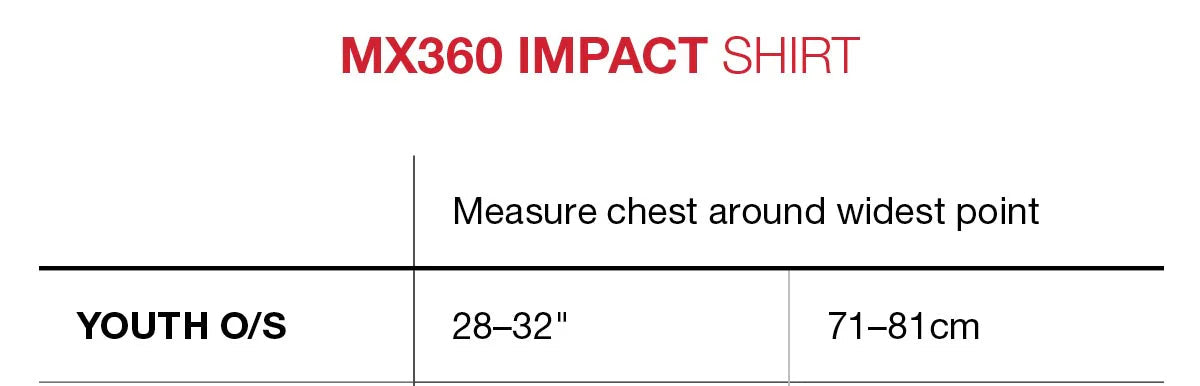 G-FORM MX-360 Lasten t-paita musta