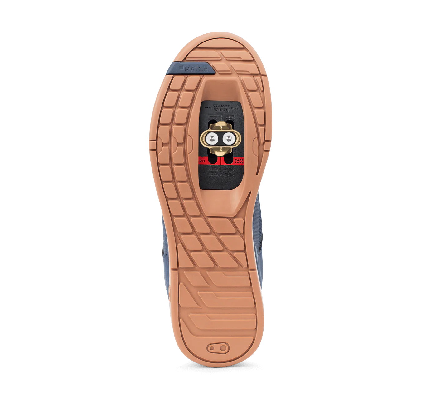 CRANKBROTHERS MALLET LACE Clip MTB-kengät Navy/Silver/Gum