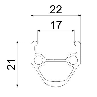 Pari MAVIC ACCESS R17 -vanteita