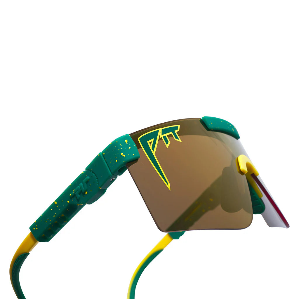 PIT VIPER THE STRAYA ORIGINAL 2.0 WIDE HDPV polarisoidut suojalasit Gold