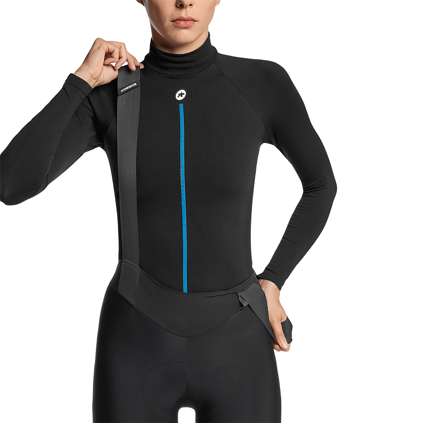 ASSOS WINTER SKIN P1 Naisten pitkähihaiset alusvaatteet Musta
