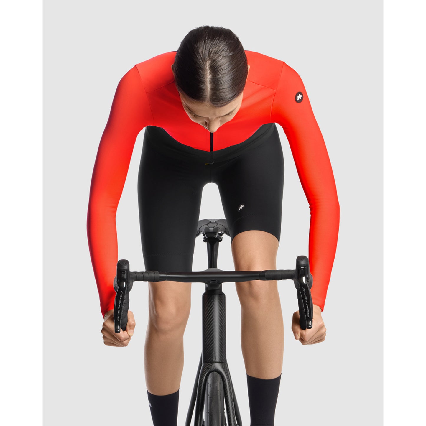 ASSOS DYORA R S11 Naisten pitkähihainen trikoo LollyRed
