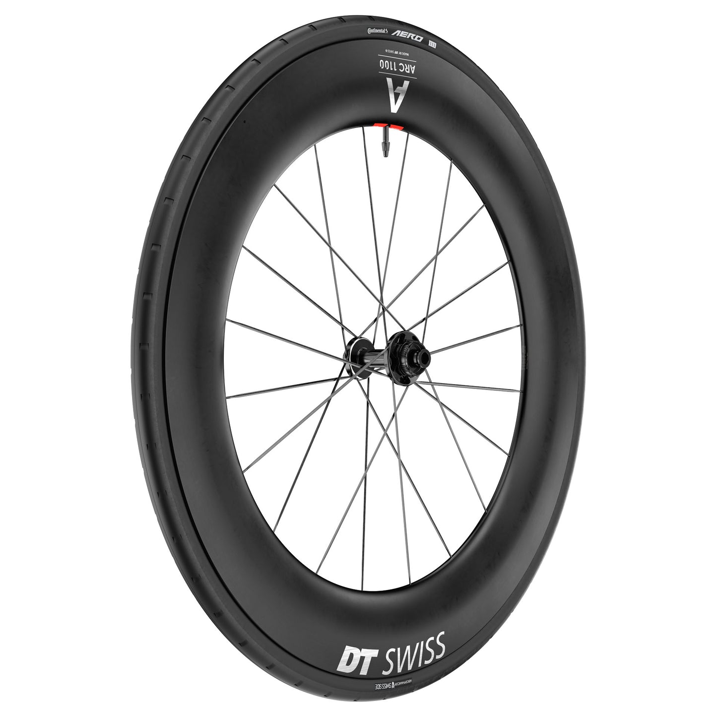 DT SWISS ARC 1100 DICUT WTS 85 Tubeless Ready etupyörä (Center Lock)