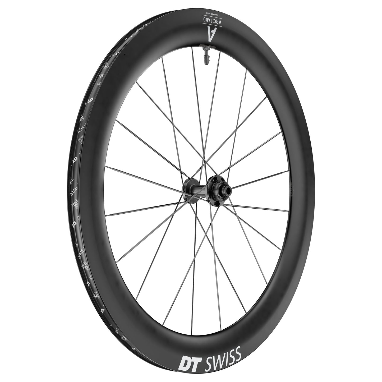 DT SWISS ARC 1400 DICUT 65 Tubeless Ready etupyörä (Center Lock)