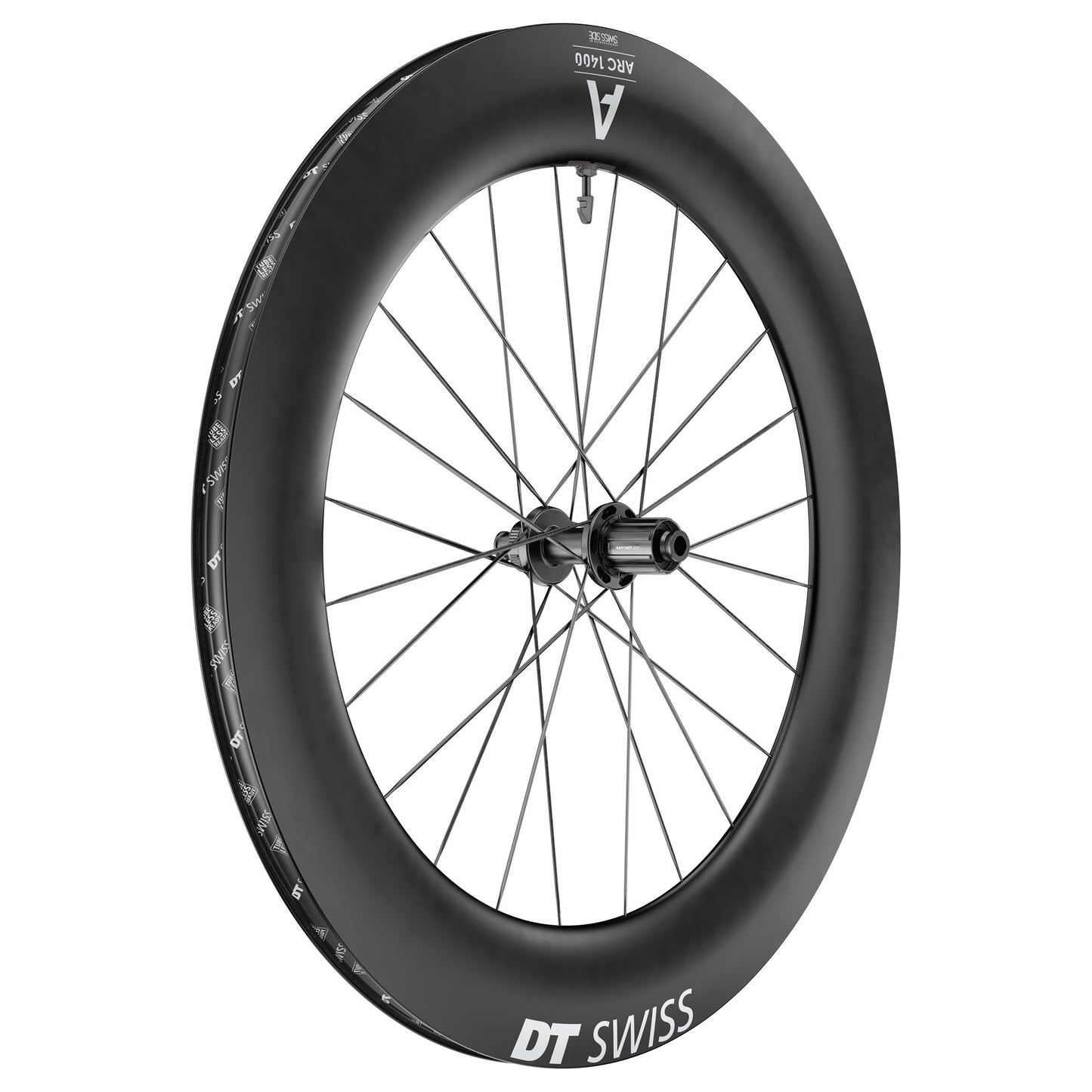 DT SWISS ARC 1400 DICUT 85 Tubeless Ready takapyörä (keskuslukitus)