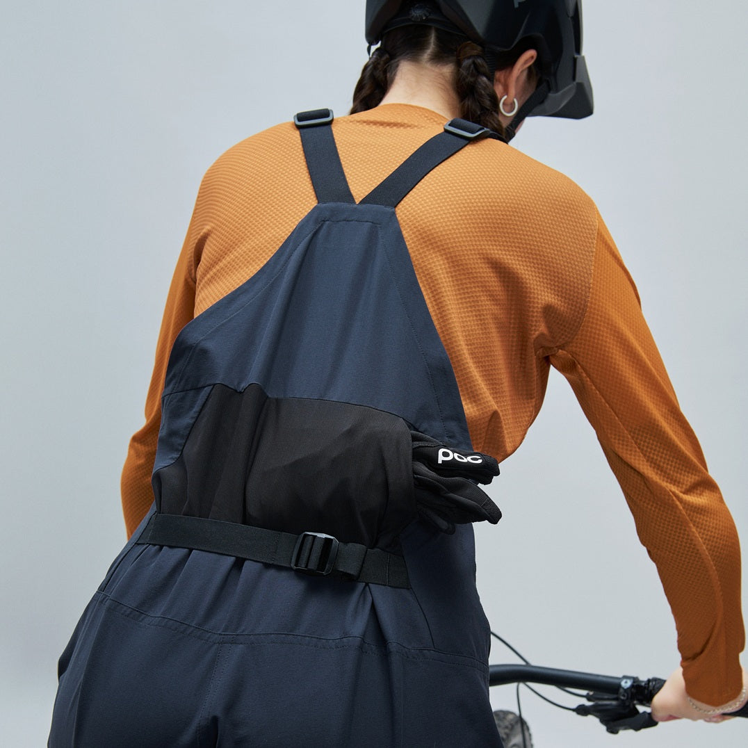 Naisten POC MOTION DUNGAREE -lenkkihousut Musta